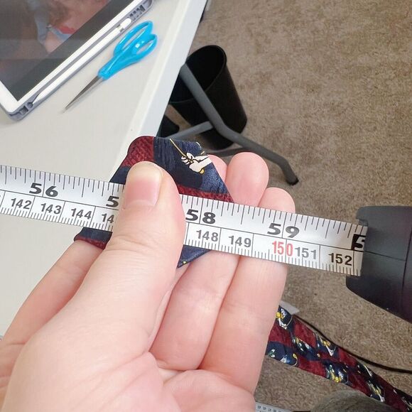 Vintage Disney Donald Duck Golfing Tie Father's Day Gift Golf Lover - Picture 6 of 7